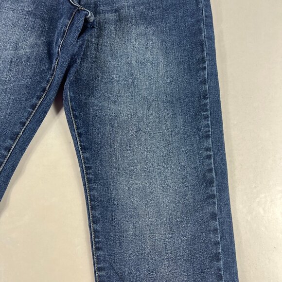 Lucky Brand Jean Men 32x28* 412 Athletic Slim Blue Faded Stretch Denim Tag 32x30 - Picture 3 of 16